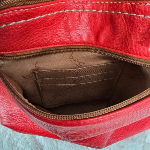 B.O.C. Red Faux Leather Crossbody Bag - Picture 9 of 15